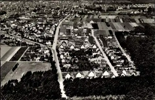 Ak Pfungstadt Hessen, Luftbild, Siedlung