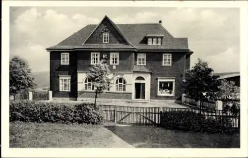 Ak Schmiedefeld Saalfeld an der Saale, Gästehaus zur Barbe