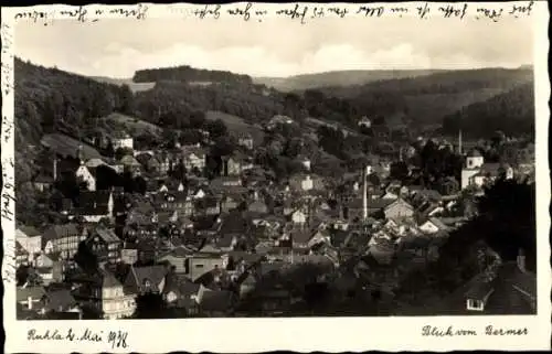 Ak Ruhla in Thüringen, Blick vom Bermer