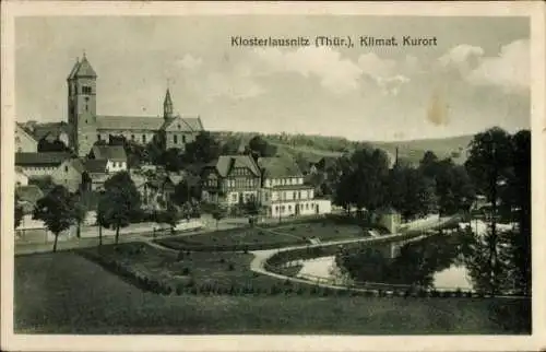 Ak Bad Klosterlausnitz in Thüringen, Teilansicht