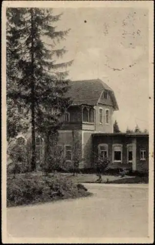 Ak Carolagrün Auerbach im Vogtland, Heilstätte