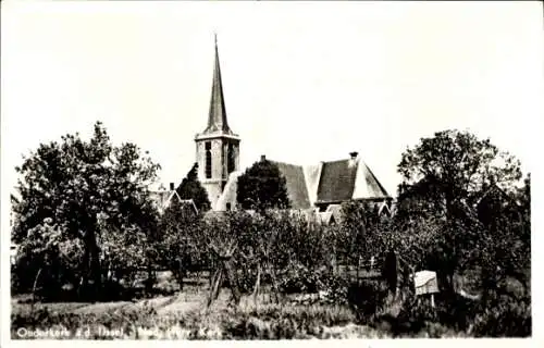 Ak Ouderkerk aan den IJssel Südholland, Ned. Herv. Kerk, Kirche