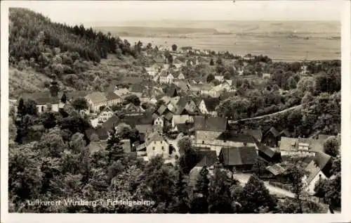 Ak Wirsberg im Fichtelgebirge, Ort, Vogelschau