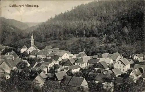 Ak Wirsberg im Fichtelgebirge, Teilansicht