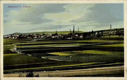 Ak Ebersdorf bei Coburg in Oberfranken, Panorama