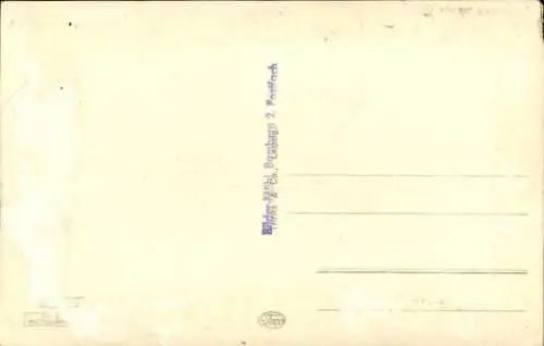 Ak Waldenburg Schlesien, Blick auf die Schillerhöhe