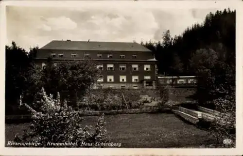 Ak Karpacz Krummhübel Riesengebirge Schlesien, Haus Lichtenberg