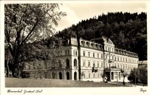 Ak Mariánské Lázně Marienbad Region Karlsbad, Zentralbad