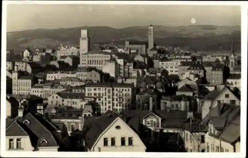 Foto Ak Jablonec nad Nisou Gablonz an der Neiße Region Reichenberg, Gesamtansicht
