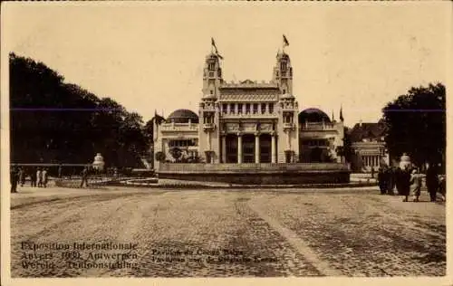 Ak Antwerpen Antwerpen Flandern, Internationale Ausstellung 1930, Belgisch-Kongo-Pavillon