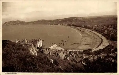 Ak Llandudno Wales, Panorama