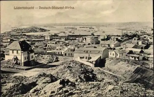 Ak Lüderitzbucht Lüderitz Namibia, Gesamtansicht