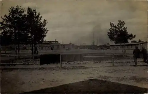 Foto Ak Nowojelna Weißrussland, Ortsansicht, I WK