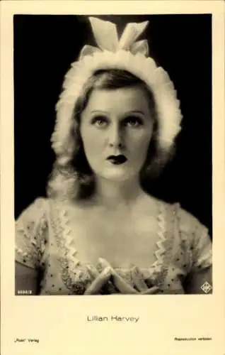 Ak Schauspielerin Lilian Harvey, Portrait