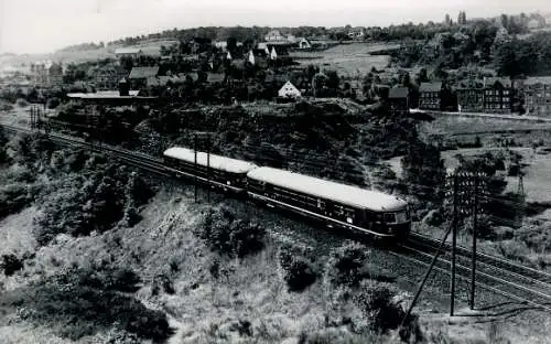 Foto Carl Bellingrodt,  Deutsche Eisenbahn, Landschaft