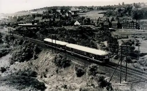 Foto Carl Bellingrodt,  Deutsche Eisenbahn, Landschaft