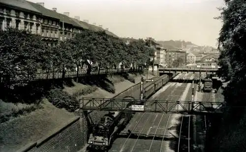 Foto Carl Bellingrodt,  Deutsche Eisenbahn, Dampflok, Bahnhof