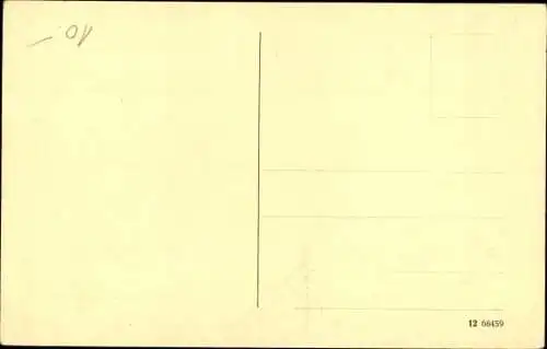 Ak Bernburg an der Saale, Alte Waldauer St. Stephans Kirche, Grabdenkmal