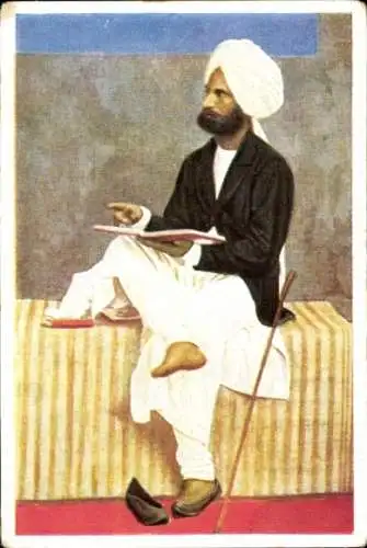 Sammelbild Bilder aus aller Welt, Hindulehrer aus Delhi