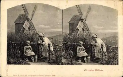 Stereo Ak Windmühle, die kleine Müllerin