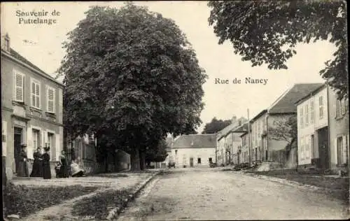 Ak Puttelange Püttlingen Lothringen Moselle, Rue de Nancy