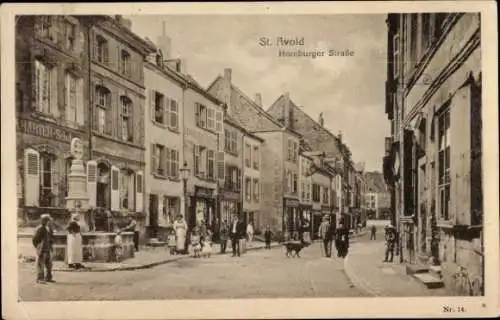 Ak St. Avold Lothringen Moselle, Homburger Straße