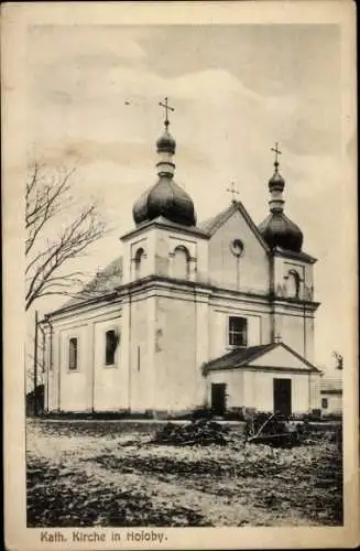 Ak Holoby Ukraine, Katholische Kirche