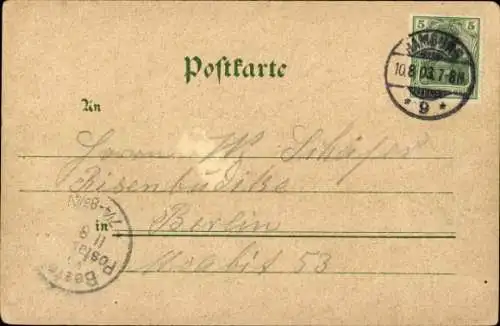 Ak Dampfer Pennsylvania, HAPAG