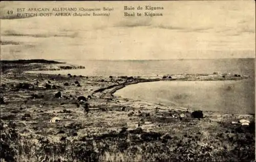 Ganzsachen Ak Kigoma Tansania, Kigoma Bay