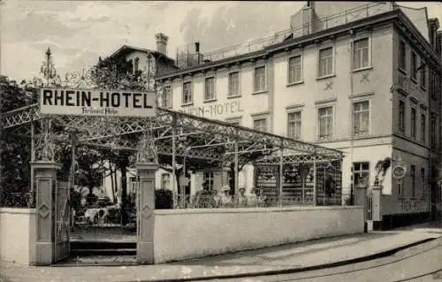 Ak Bingen am Rhein, Rhein-Hotel
