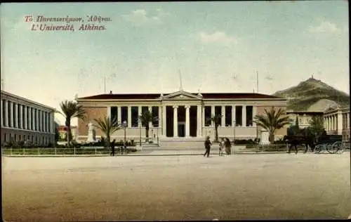 Ak Athen Griechenland, Universität