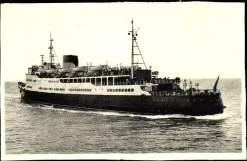 Ak Oostende Ostende Westflandern, Fährschiff zwischen Ostende und Dover