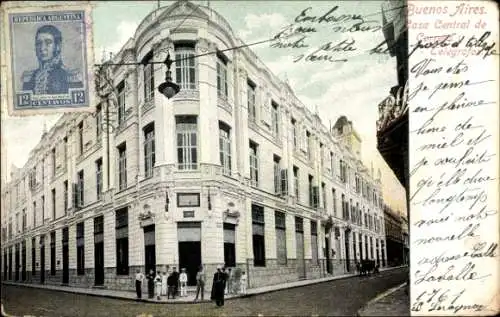 Ak Buenos Aires Argentinien, Casa Central de Correos y Telegrafos