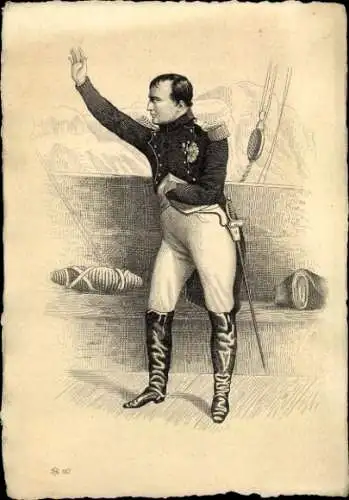 Ak Napoleon Bonaparte, Portrait