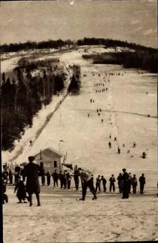 Ak Quebec Kanada, Pentes du Mont Saint Castin, Lac Beauport