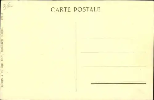 Ak Drei Mädchen in Elsässer Trachten mit Guglhupf und Blumen