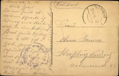 Künstler Ak Schäfer mit Herde