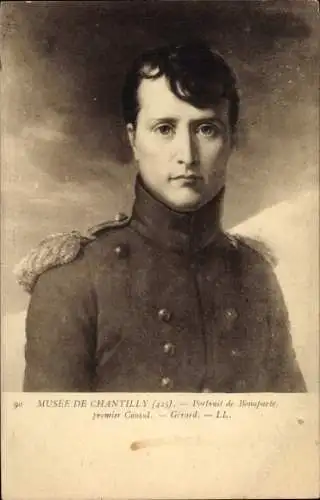 Künstler Ak Girard, Napoleon Bonaparte, Portrait