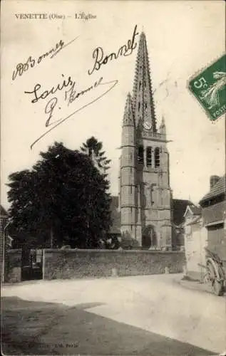 Ak Venette Oise, Kirche