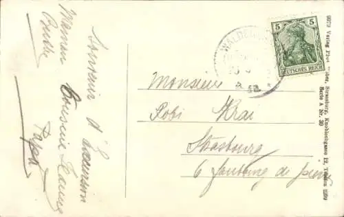 Ak Le Hohwald Elsass Bas Rhin, Aussichtsturm