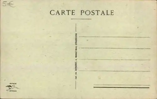 Ak Colmar Kolmar Elsass Haut Rhin, Kopfhaus