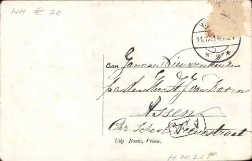 Ak Weesp Nordholland, Buitenveer, Mill