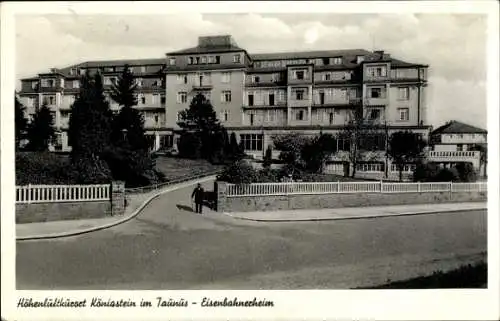 Ak Königstein im Taunus, Eisenbahnerheim