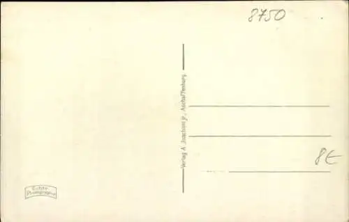 Ak Aschaffenburg in Unterfranken, Stiftsplatz