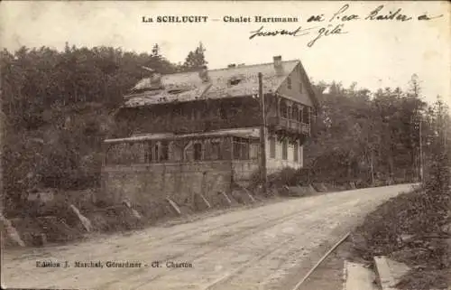 Ak Col de la Schlucht Vosges, Chalet Hartmann