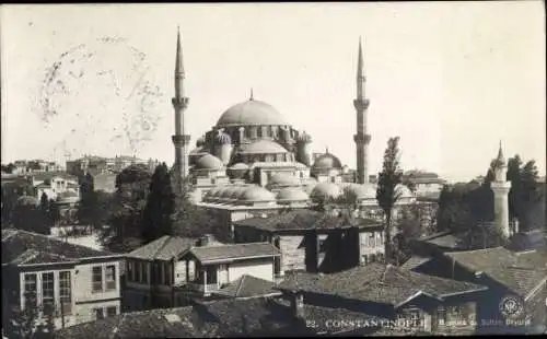 Ak Konstantinopel Istanbul Türkei, Moschee Sultan Begazid