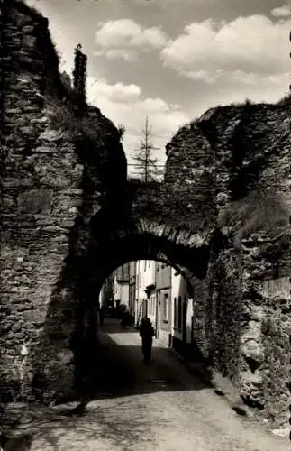 Ak Boppard am Rhein, Binger Tor