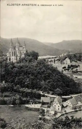 Ak Obernhof an der Lahn, Kloster Arnstein, Außenansicht