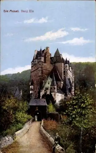 Ak Wierschem an der Mosel, Burg Eltz, Eingang