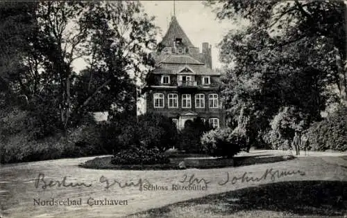 Ak Nordseebad Cuxhaven, Schloss Ritzebüttel